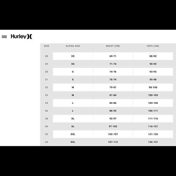 Hurley Skate Board Shorts Swim Trunks size 32 - Picture 11 of 11